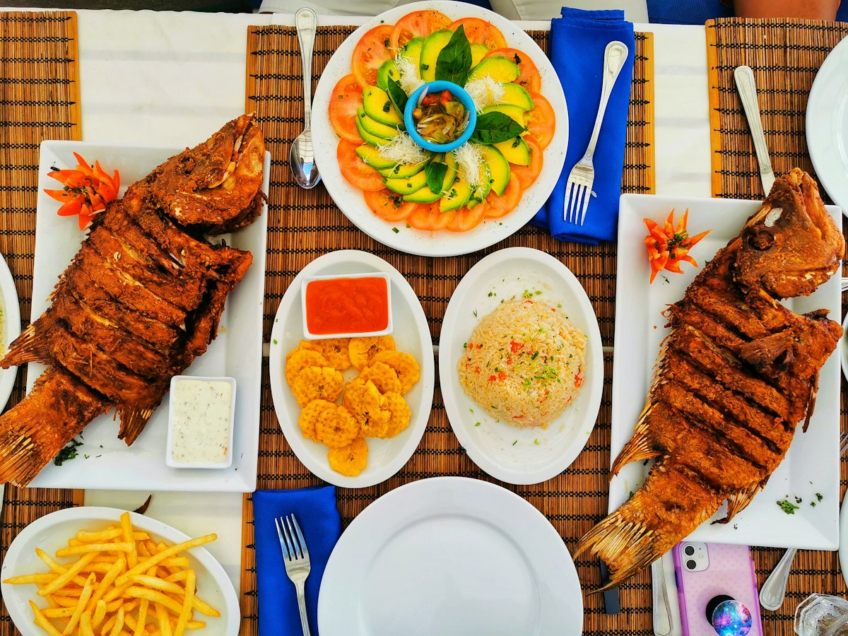 The Garden Catch catering menu