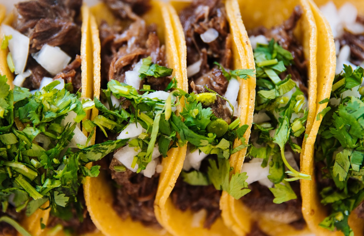 The Sunset Fiesta catering menu